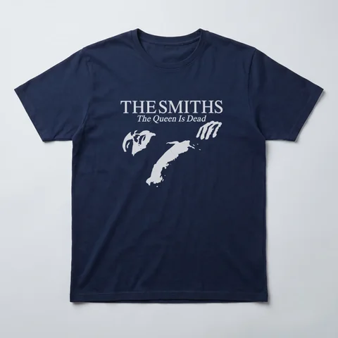 Camiseta The Smiths — The Queen Is Dead — Azul-marinho